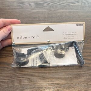 Oil-Rubbed Bronze Curtain Bracket